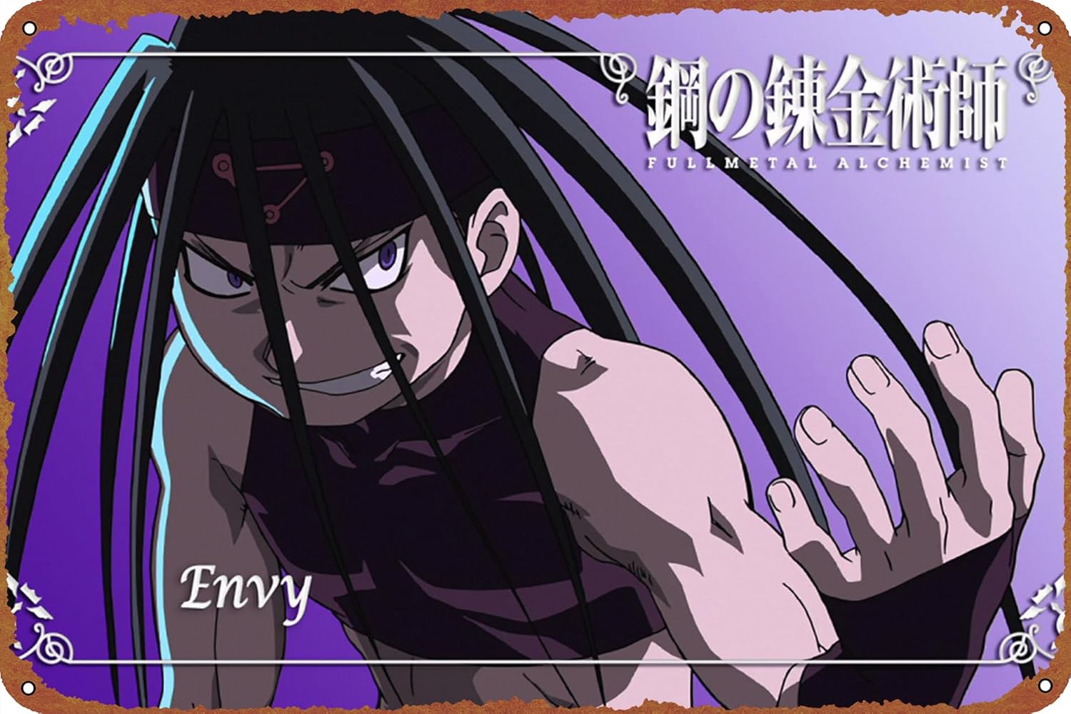 Home Garden Alchemist - 1p, Envy Fullmetal Alchemist Anime Plakat