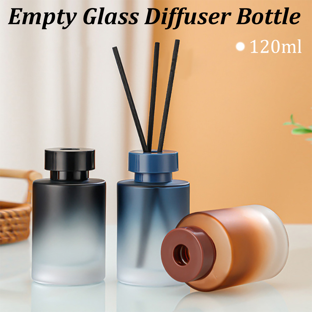 Home Fragrance Units - Butelka dyfuzora szklana pusta 120 ml,