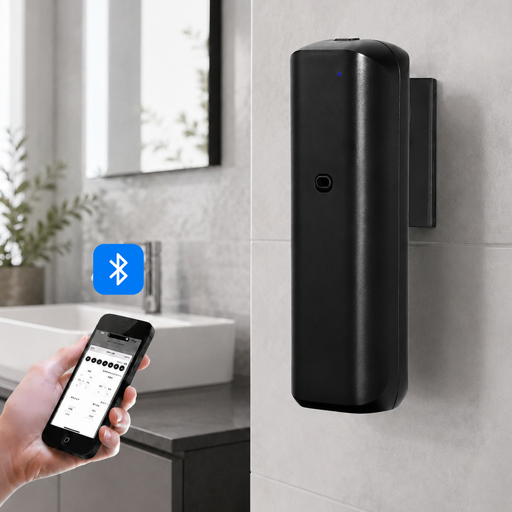 Home Fragrance System - Ścienny bezwodny dyfuzor zapachowy sterowany przez