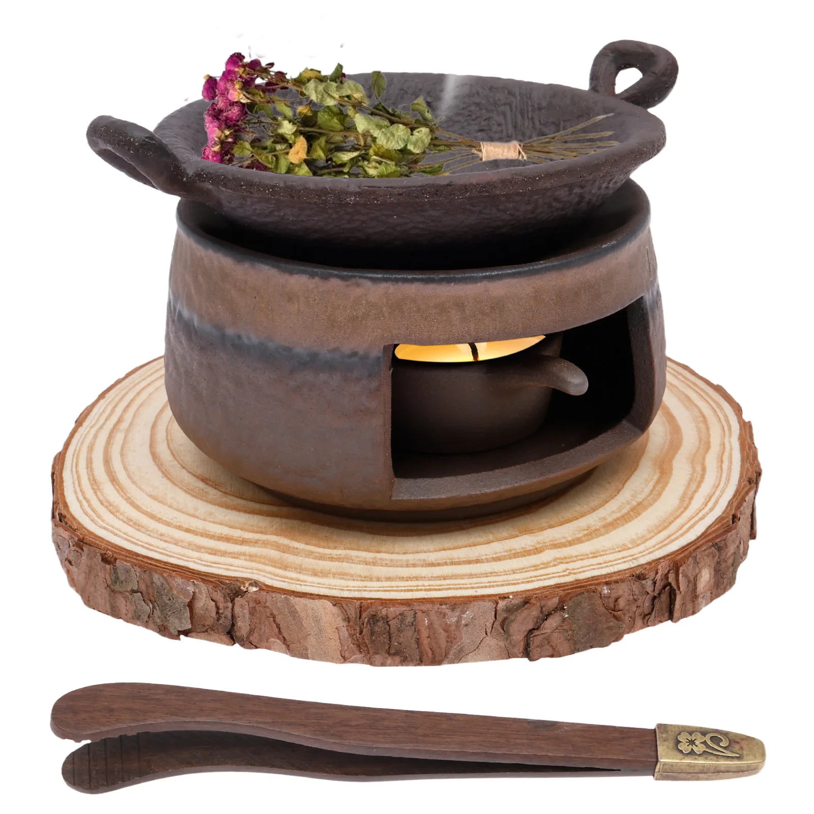 Ceramic Oil Burner - Ceramiczny piecyk do aromaterapii, palnik do
