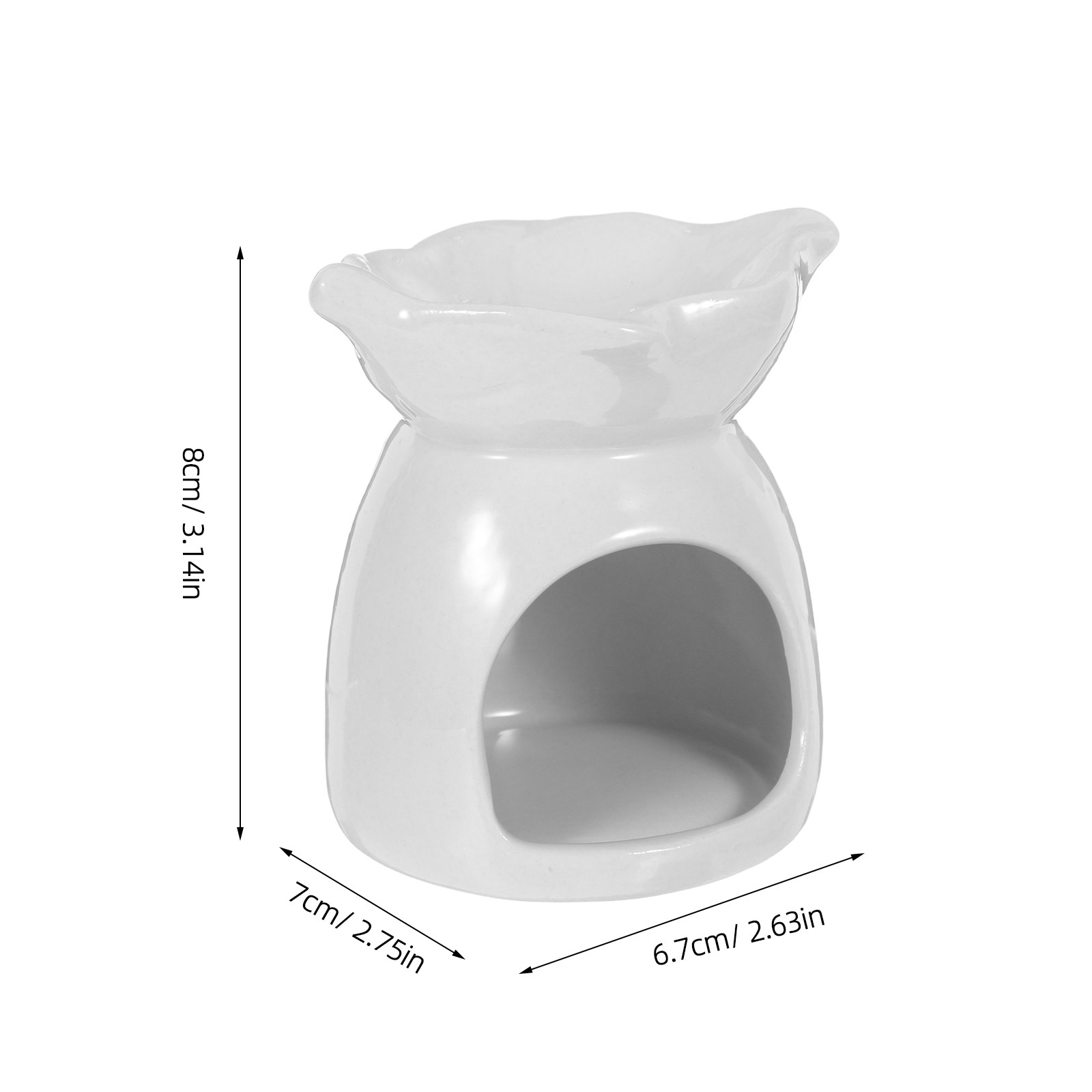 Ceramiczny uchwyt na tealight, – Ceramic Oil Burner recenzja i cena