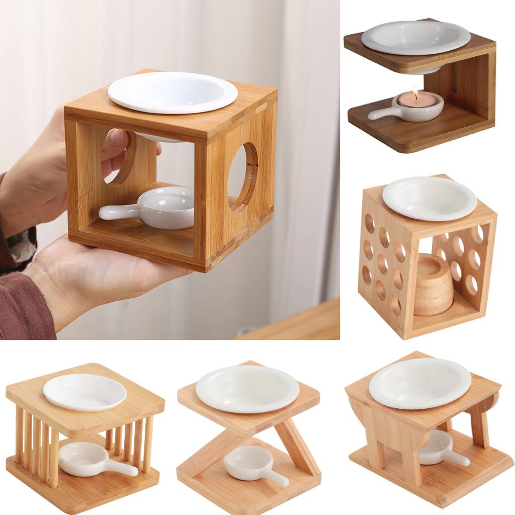 Drewniany palnik do olejków et – Ceramic Oil Burner recenzja i cena