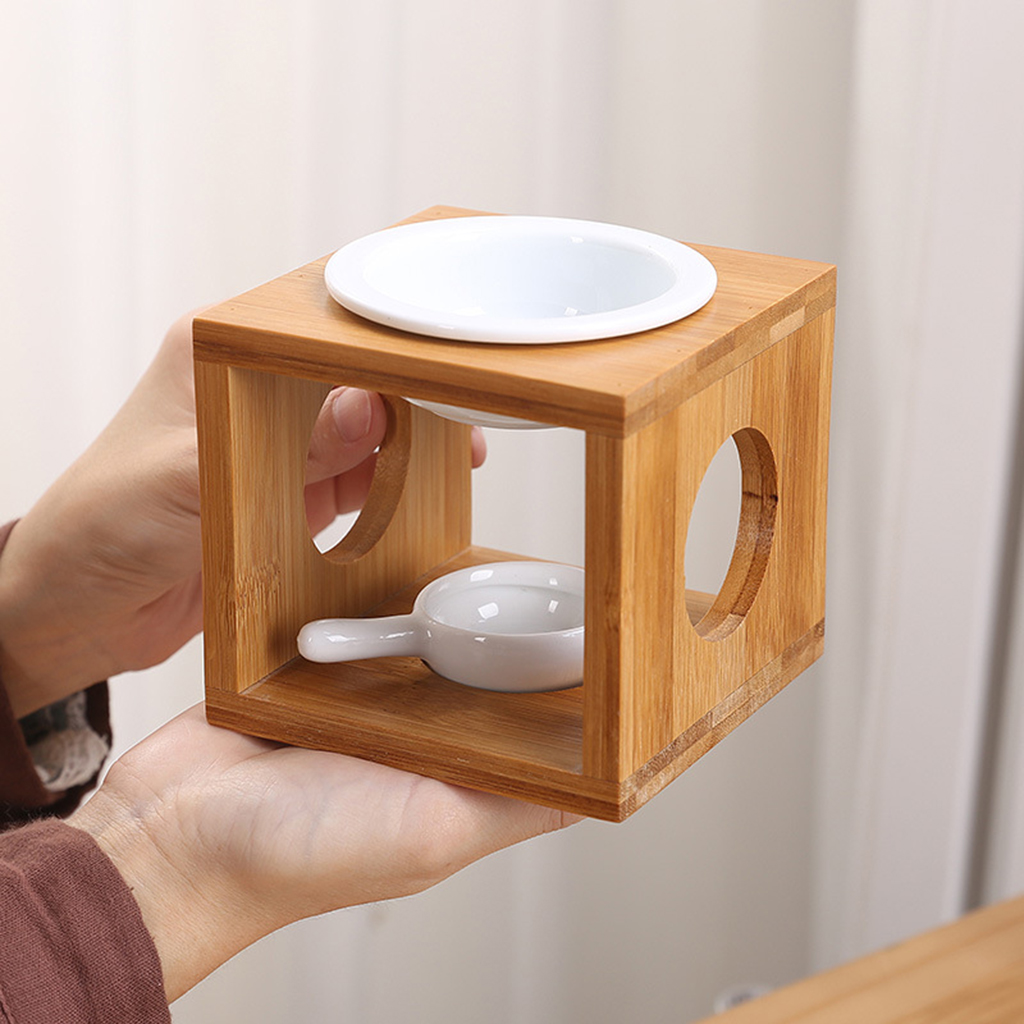 Drewniany palnik do olejków et – Ceramic Oil Burner recenzja i cena