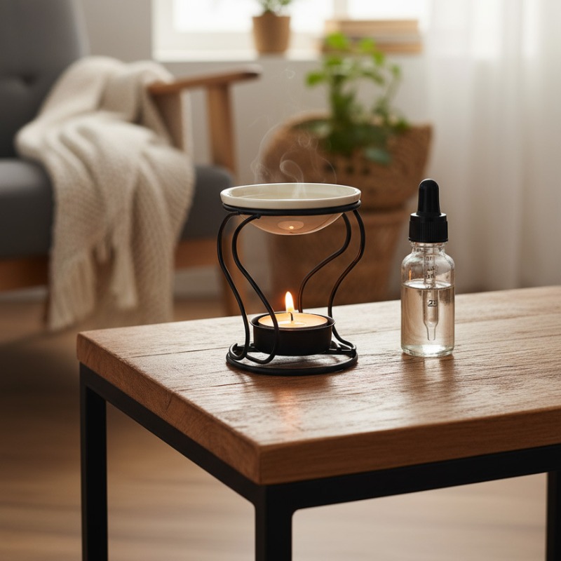 Metalowy podgrzewacz do tealig – Ceramic Oil Burner recenzja i cena