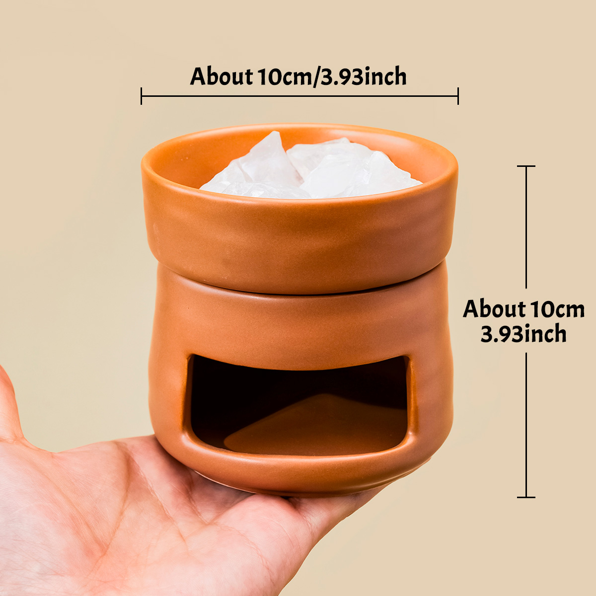 1 zestaw naturalnych kamieni a – Ceramic Oil Burner recenzja i cena