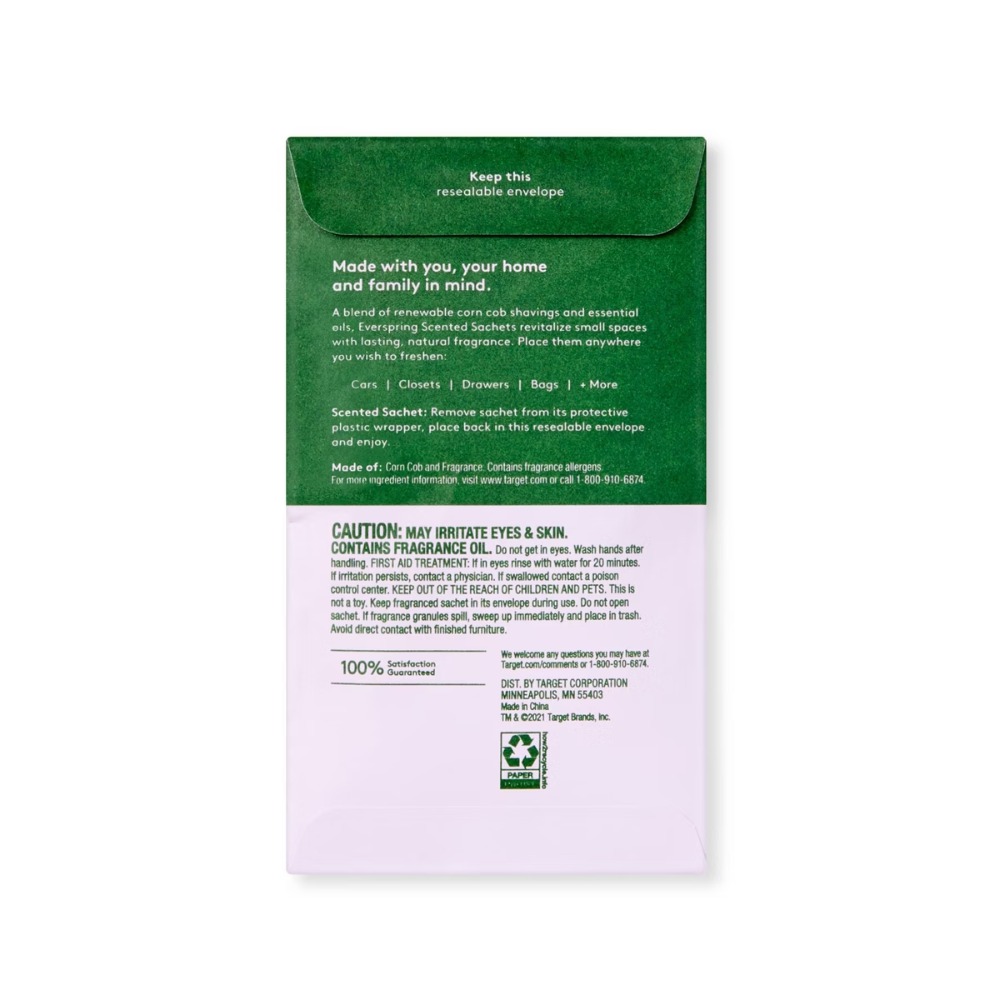Saszetka zapachowa - Lawenda i – Home Fragrance Bergamot recenzja i cena