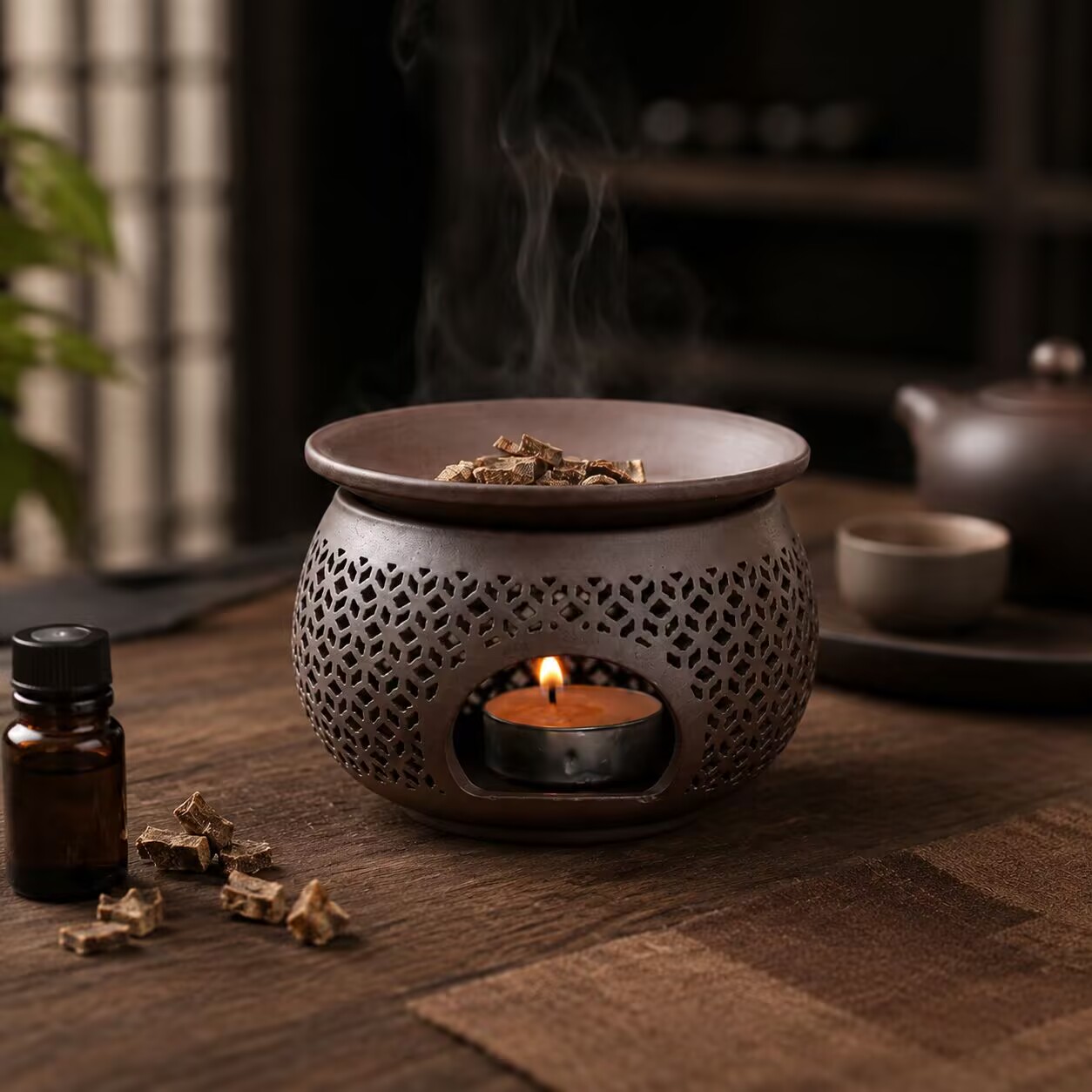 Ceramiczny rzeźbiony palnik do – Ceramic Oil Burner recenzja i cena